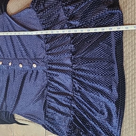 New In Plush Textured Dress - Picture 11 of 13